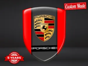 Porsche Autosticker Premium Stern Exklusiv Design